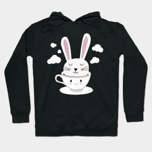 Take a Cup of Bunny Hoodie